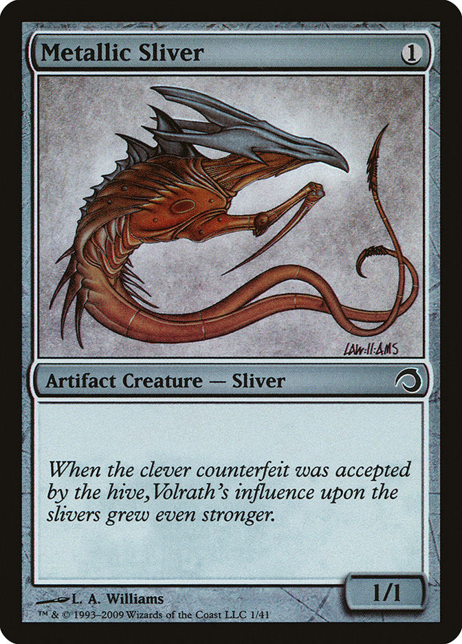 Metallic Sliver [Premium Deck Series: Slivers] | Gamers Paradise