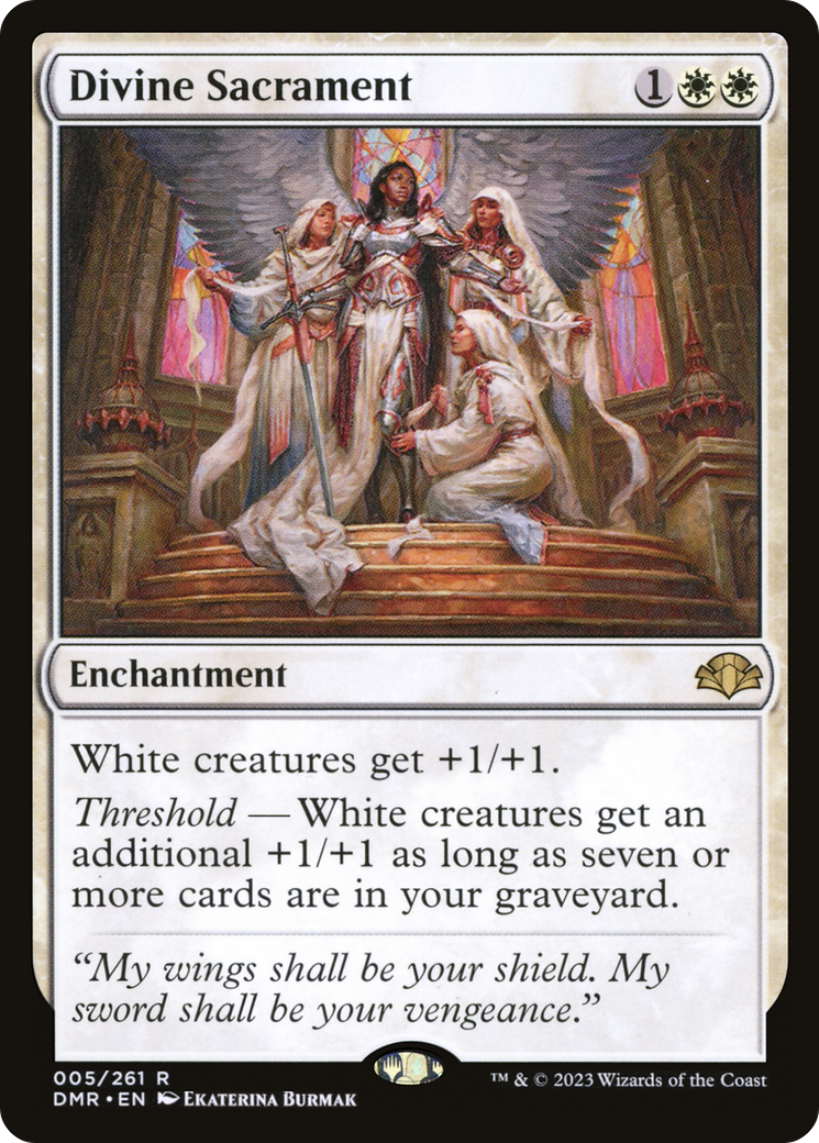 Divine Sacrament [Dominaria Remastered] | Gamers Paradise