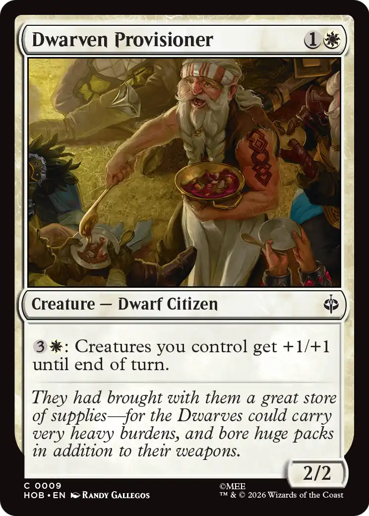 Dwarven Provisioner [The Hobbit] | Gamers Paradise