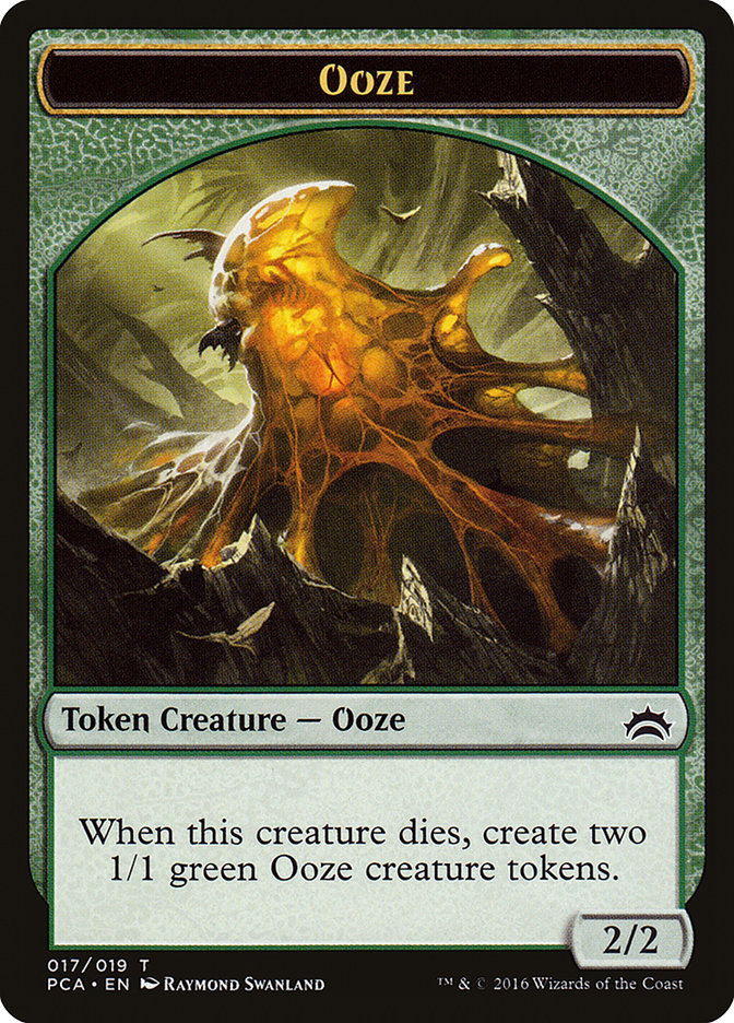 Ooze Token (017/019) [Planechase Anthology Tokens] | Gamers Paradise