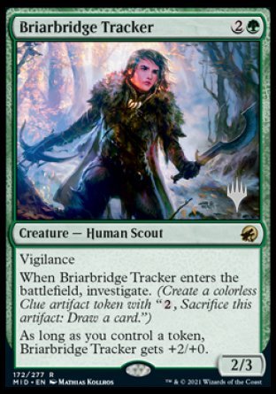 Briarbridge Tracker (Promo Pack) [Innistrad: Midnight Hunt Promos] | Gamers Paradise