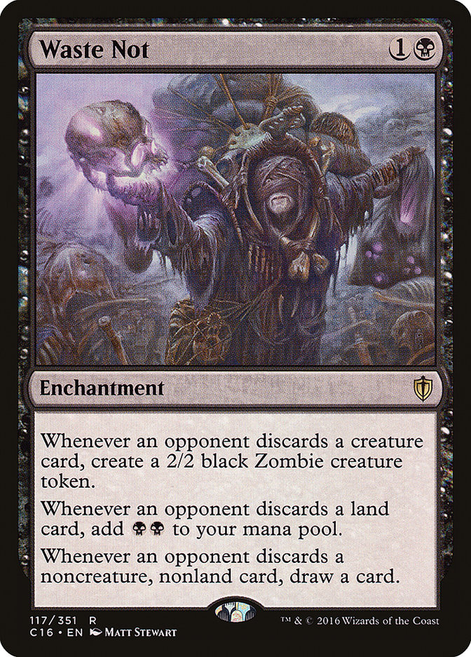 Waste Not [Commander 2016] | Gamers Paradise