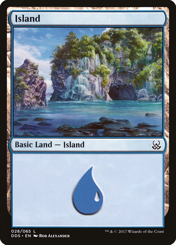 Island (28) [Duel Decks: Mind vs. Might] | Gamers Paradise