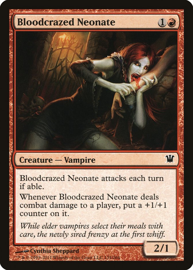 Bloodcrazed Neonate [Innistrad] | Gamers Paradise