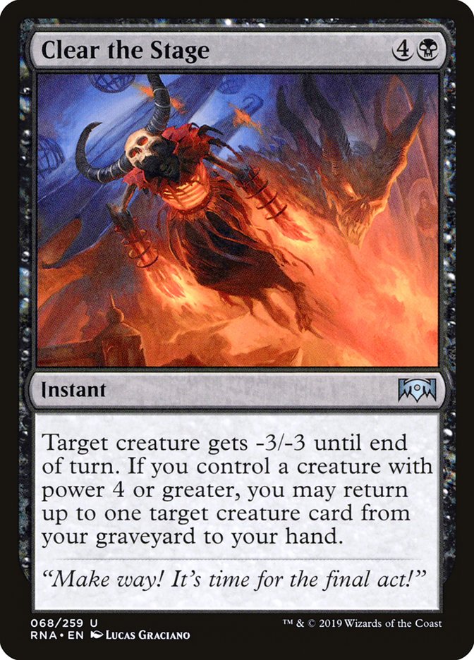 Clear the Stage [Ravnica Allegiance] | Gamers Paradise