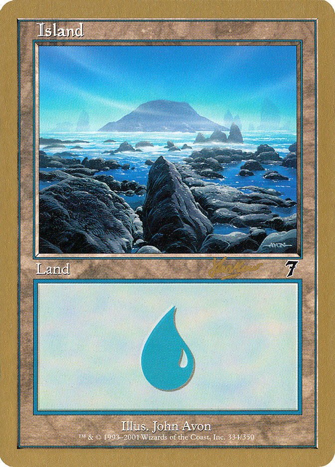 Island (shh334) (Sim Han How) [World Championship Decks 2002] | Gamers Paradise