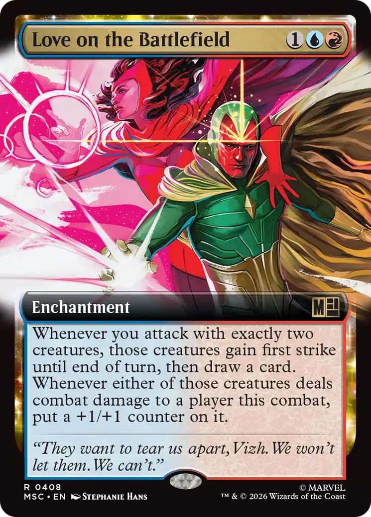 Love on the Battlefield (Extended Art) [Marvel Super Heroes Commander] | Gamers Paradise