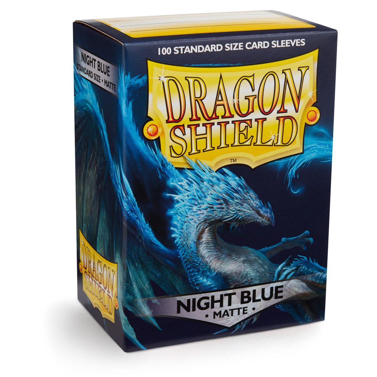 Dragon Shield: Standard 100ct Sleeves - Night Blue Botan (Matte) | Gamers Paradise