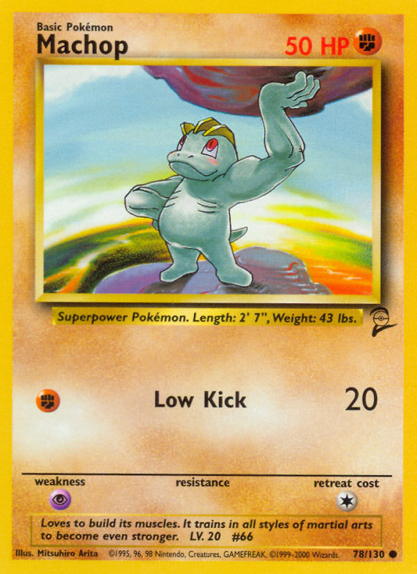 Machop (78/130) [Base Set 2] | Gamers Paradise