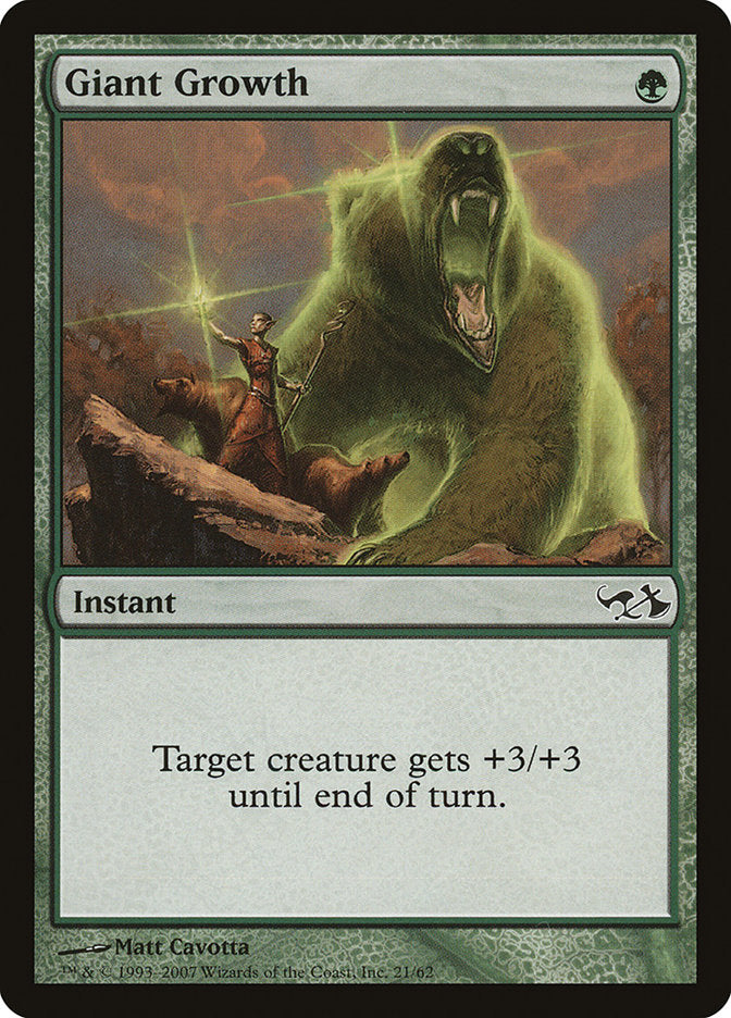 Giant Growth [Duel Decks: Elves vs. Goblins] | Gamers Paradise