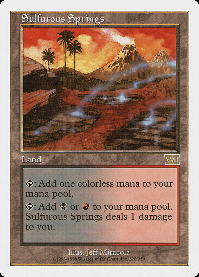 Sulfurous Springs [Classic Sixth Edition] | Gamers Paradise