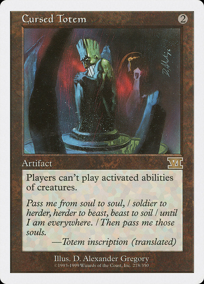Cursed Totem [Classic Sixth Edition] | Gamers Paradise