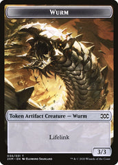 Ooze // Wurm (030) Double-Sided Token [Double Masters Tokens] | Gamers Paradise