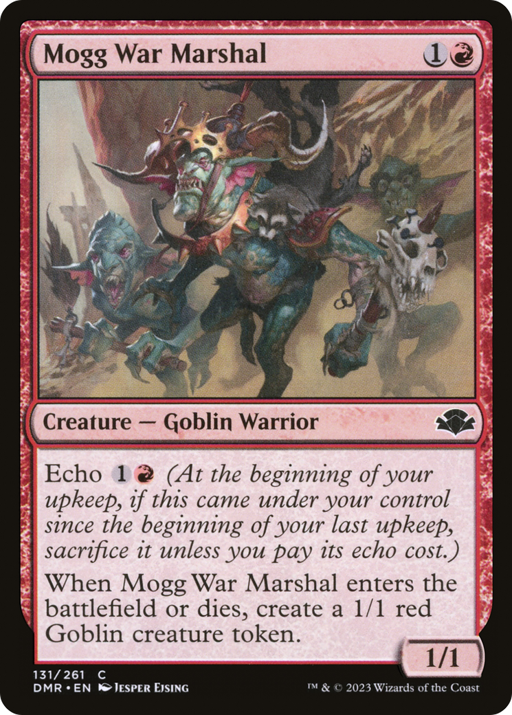 Mogg War Marshal [Dominaria Remastered] | Gamers Paradise