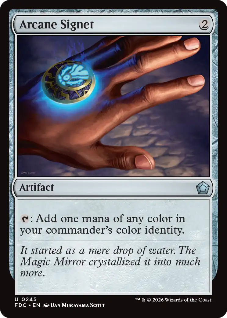 Arcane Signet (0245) [Foundations Commander] | Gamers Paradise