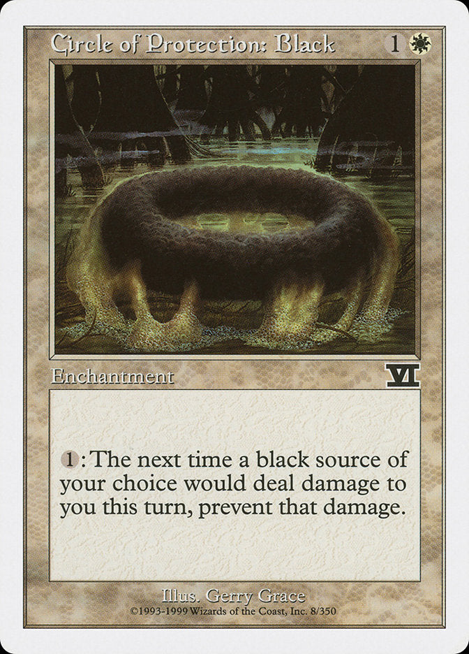 Circle of Protection: Black [Classic Sixth Edition] | Gamers Paradise