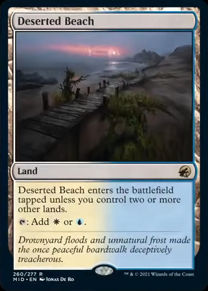 Deserted Beach [Innistrad: Midnight Hunt] | Gamers Paradise