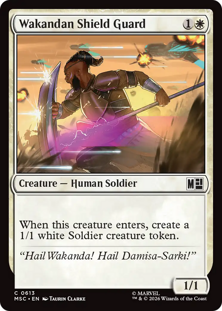 Wakandan Shield Guard [Marvel Super Heroes Commander] | Gamers Paradise