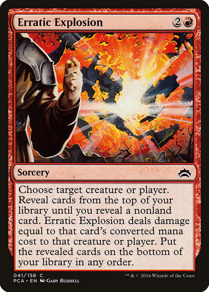 Erratic Explosion [Planechase Anthology] | Gamers Paradise