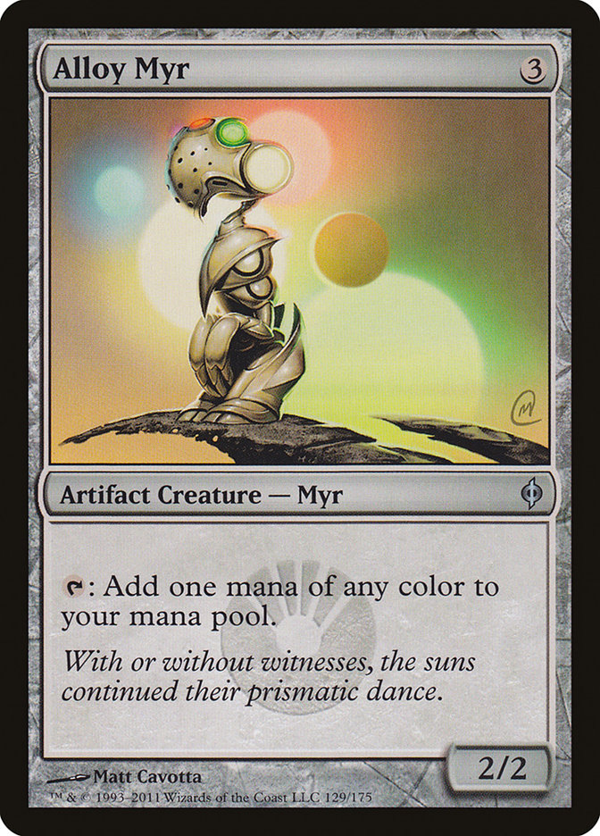 Alloy Myr [New Phyrexia] | Gamers Paradise