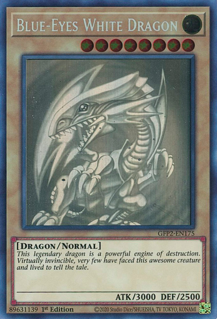 Blue-Eyes White Dragon [GFP2-EN175] Ghost Rare | Gamers Paradise