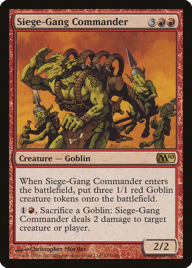 Siege-Gang Commander [Magic 2010] | Gamers Paradise