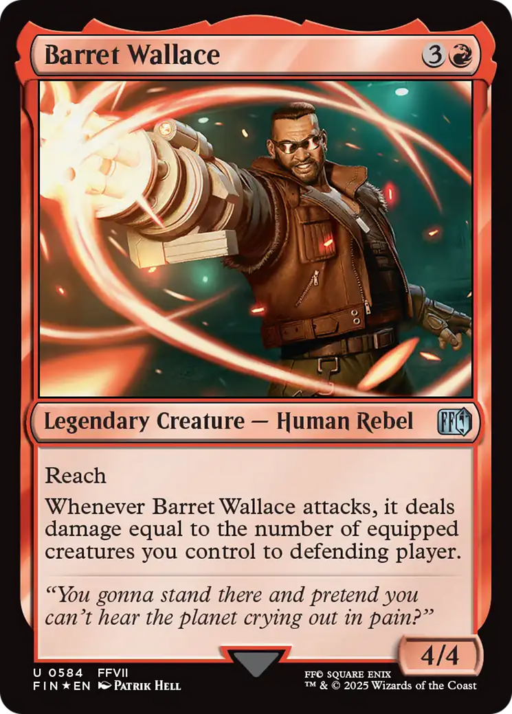 Barret Wallace (Surge Foil) [FINAL FANTASY] | Gamers Paradise