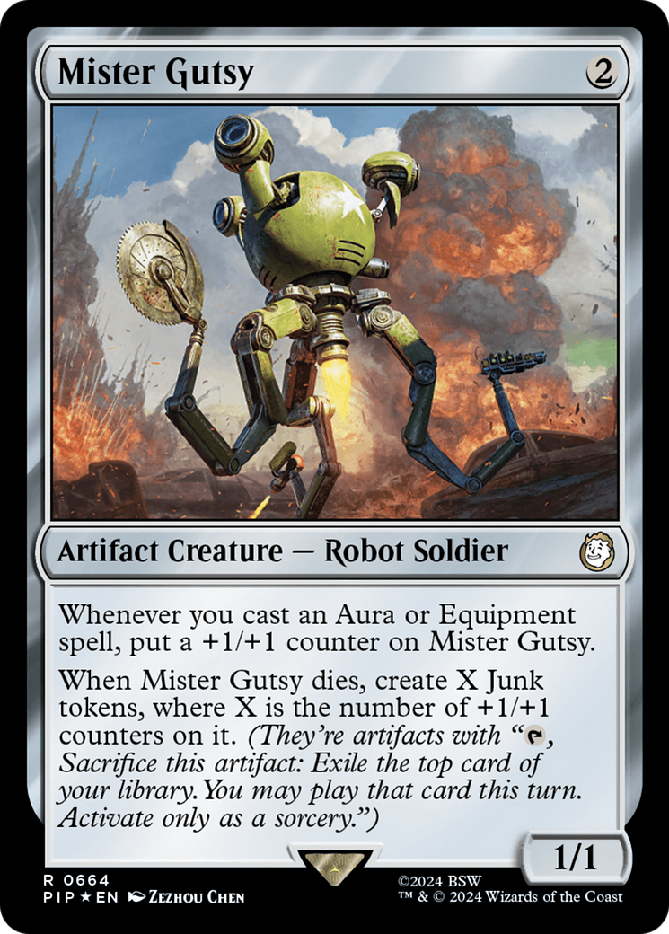 Mister Gutsy (Surge Foil) [Fallout] | Gamers Paradise