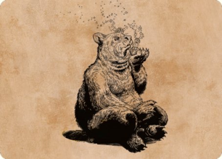 Wilson, Refined Grizzly Art Card [Commander Legends: Battle for Baldur's Gate Art Series] | Gamers Paradise