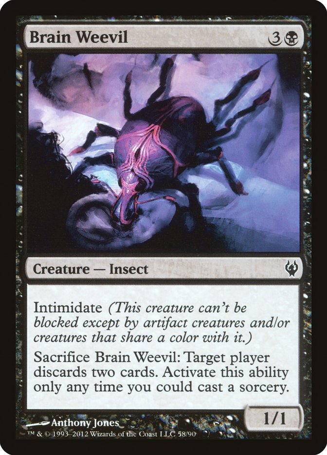 Brain Weevil [Duel Decks: Izzet vs. Golgari] | Gamers Paradise