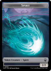 Eldrazi (Ripple Foil) // Spirit Double-Sided Token [Modern Horizons 3 Commander Tokens] | Gamers Paradise