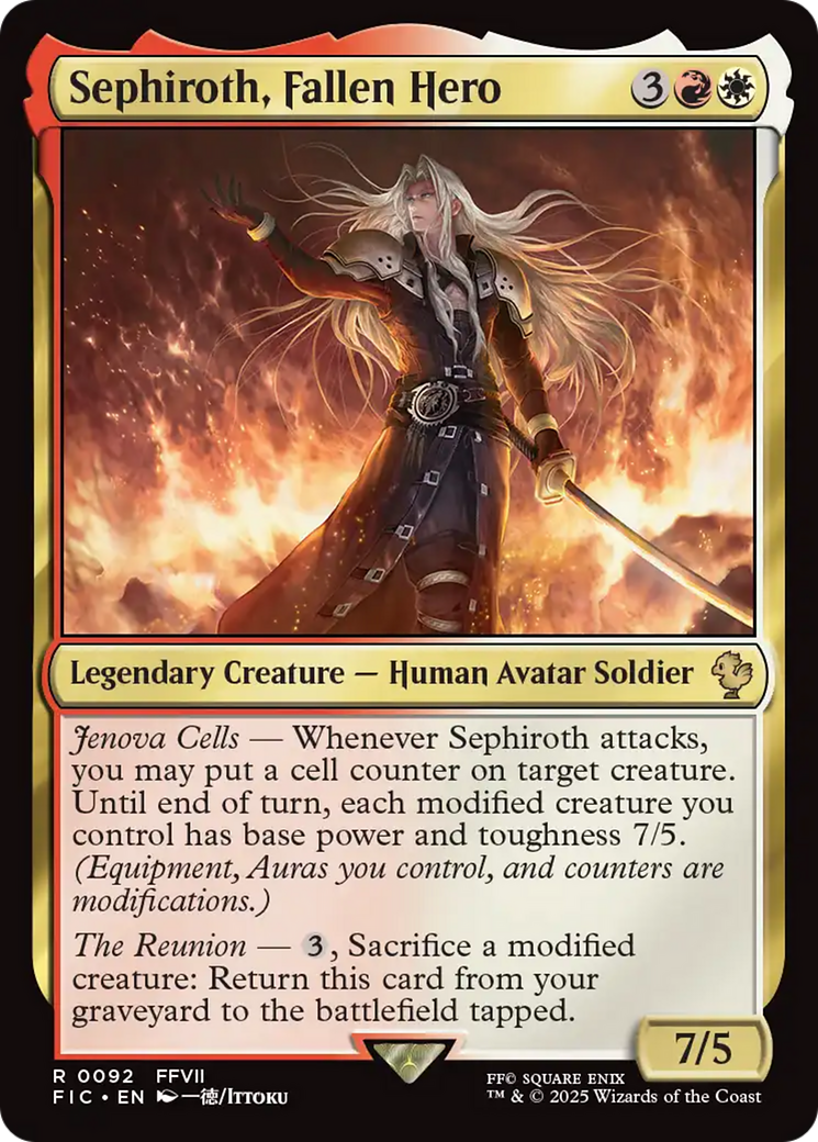 Sephiroth, Fallen Hero [FINAL FANTASY Commander] | Gamers Paradise