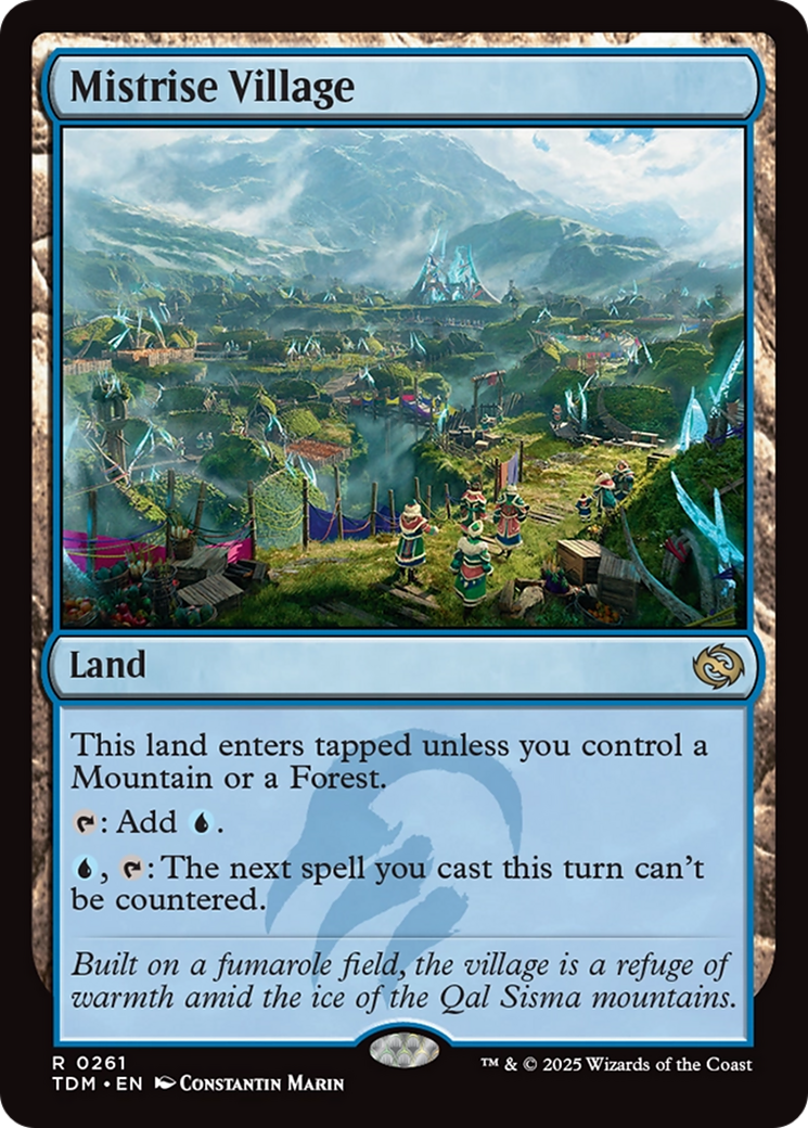 Mistrise Village [Tarkir: Dragonstorm] | Gamers Paradise