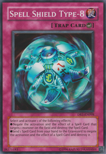 Spell Shield Type-8 [DR1-EN098] Super Rare | Gamers Paradise