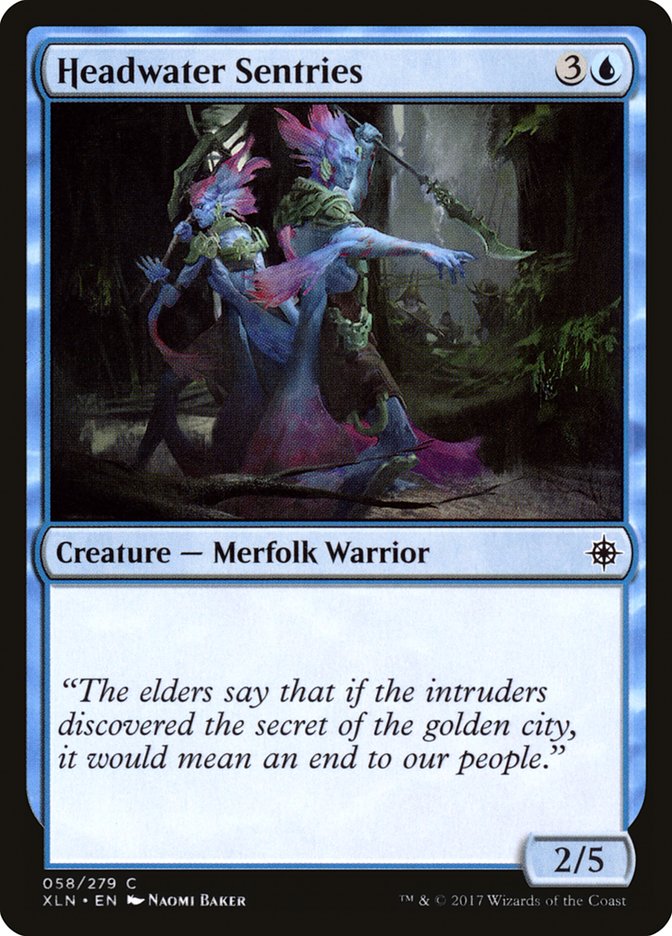Headwater Sentries [Ixalan] | Gamers Paradise