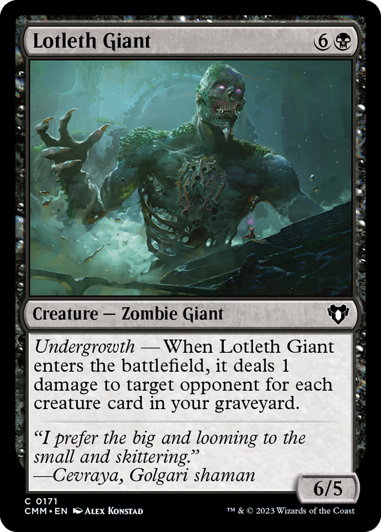 Lotleth Giant [Commander Masters] | Gamers Paradise