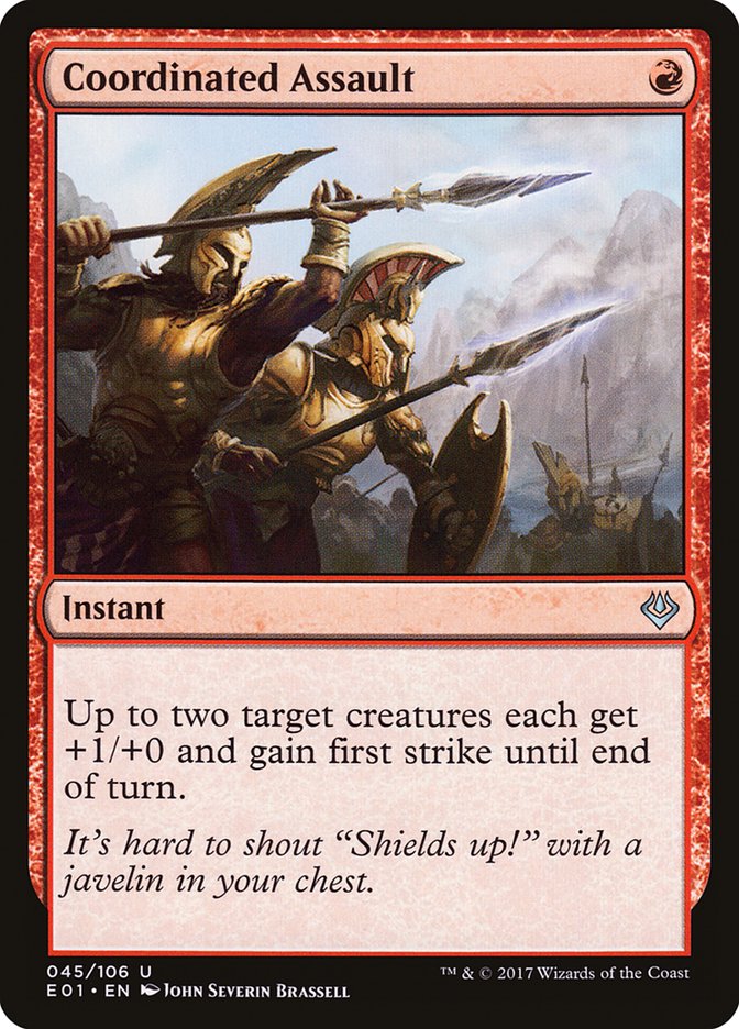 Coordinated Assault [Archenemy: Nicol Bolas] | Gamers Paradise