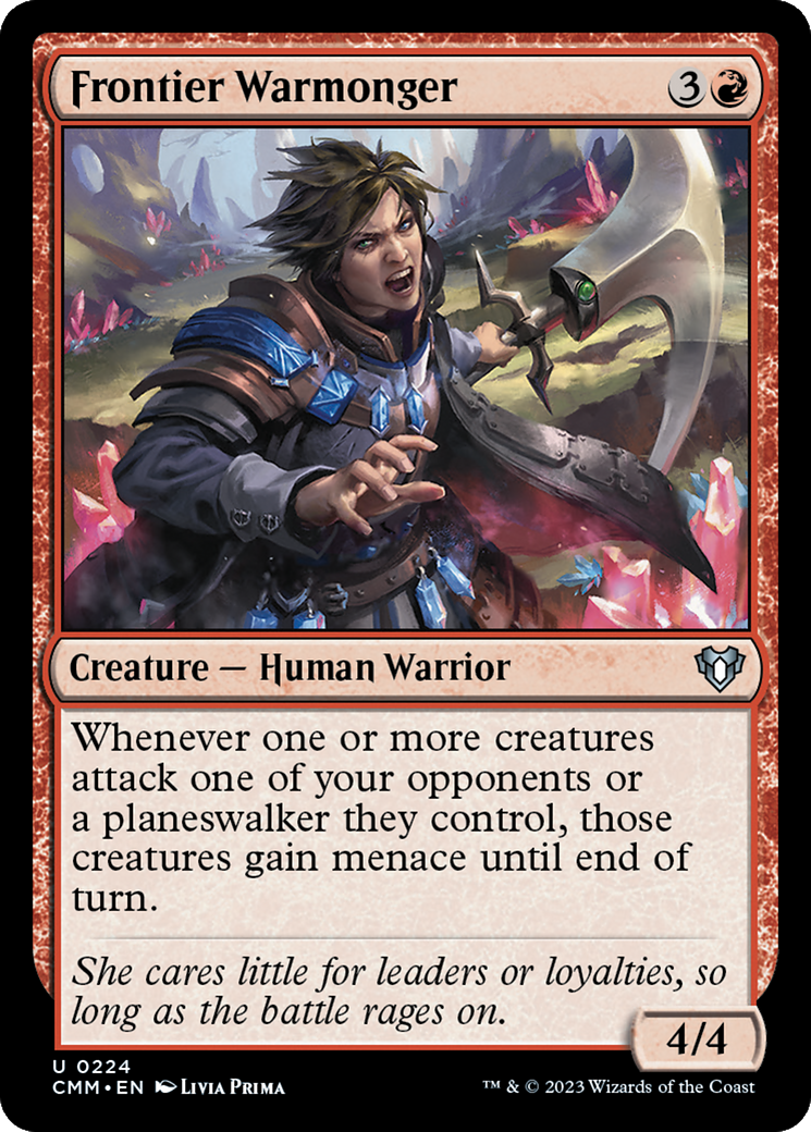 Frontier Warmonger [Commander Masters] | Gamers Paradise