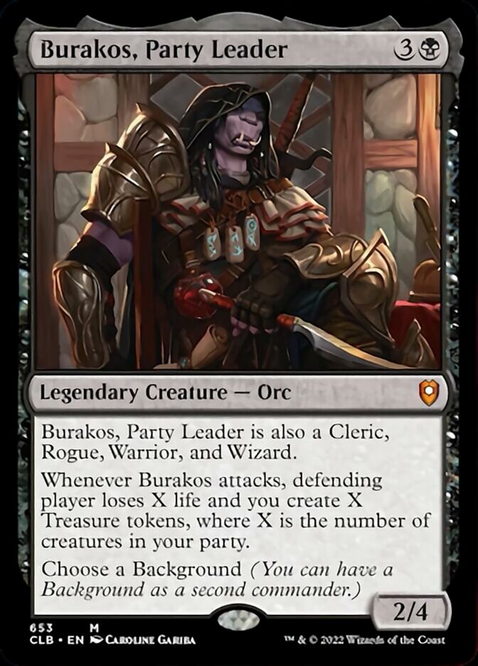 Burakos, Party Leader [Commander Legends: Battle for Baldur's Gate] | Gamers Paradise
