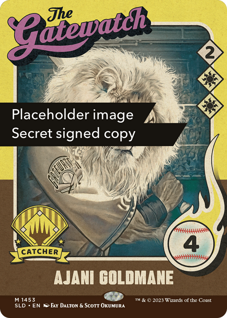 Ajani Goldmane (745) (Autographed) [Secret Lair Drop Series] | Gamers Paradise