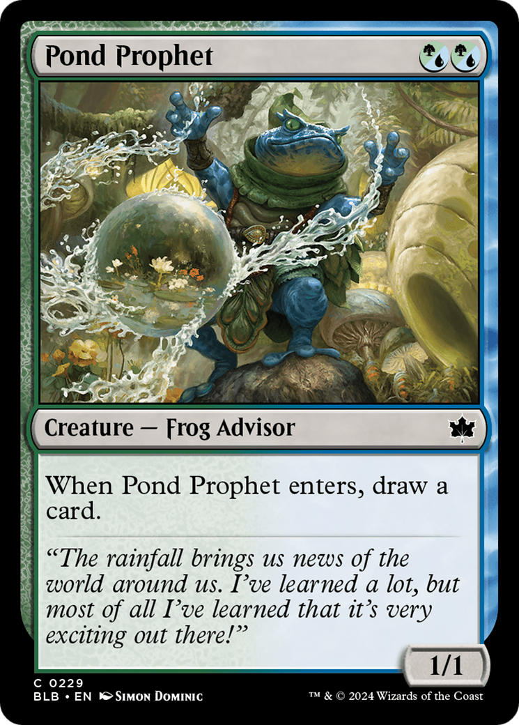 Pond Prophet [Bloomburrow] | Gamers Paradise