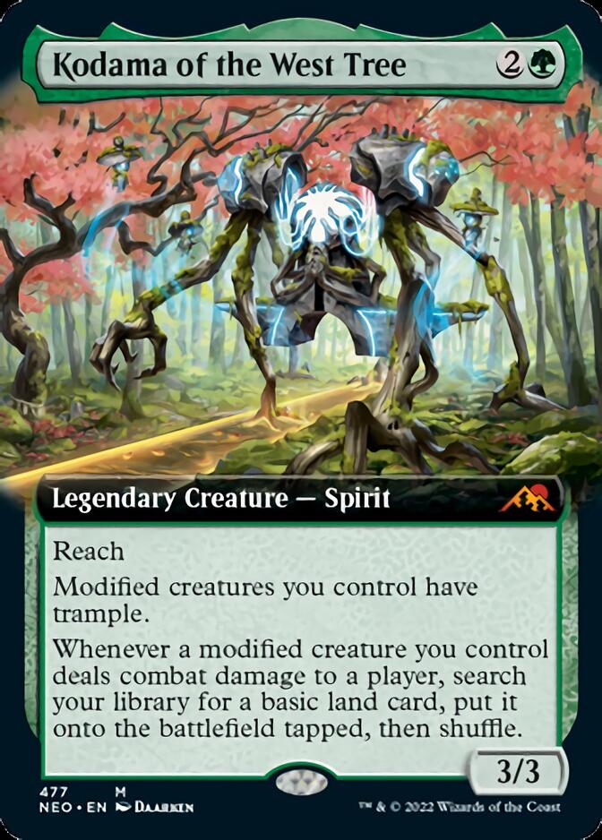 Kodama of the West Tree (Extended Art) [Kamigawa: Neon Dynasty] | Gamers Paradise