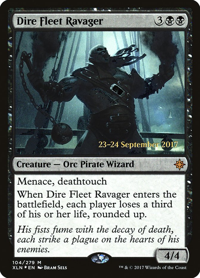 Dire Fleet Ravager [Ixalan Prerelease Promos] | Gamers Paradise
