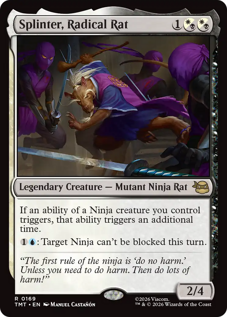 Splinter, Radical Rat [Teenage Mutant Ninja Turtles] | Gamers Paradise