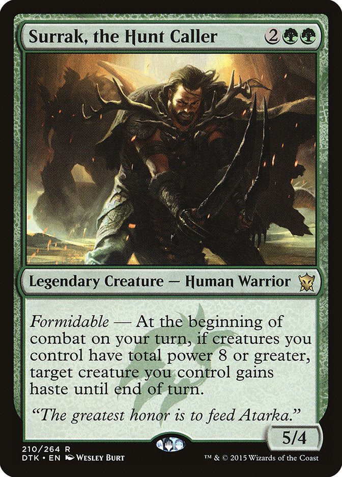 Surrak, the Hunt Caller [Dragons of Tarkir] | Gamers Paradise