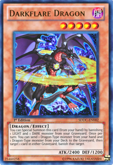 Darkflare Dragon [SDDC-EN002] Ultra Rare | Gamers Paradise