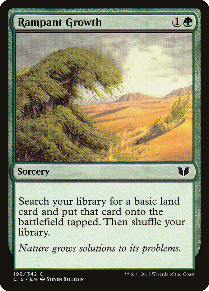 Rampant Growth [Commander 2015] | Gamers Paradise