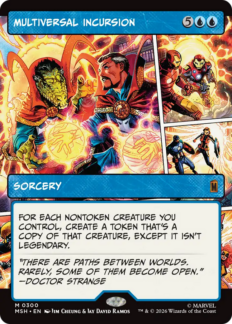 Multiversal Incursion (Borderless) [Marvel Super Heroes] | Gamers Paradise