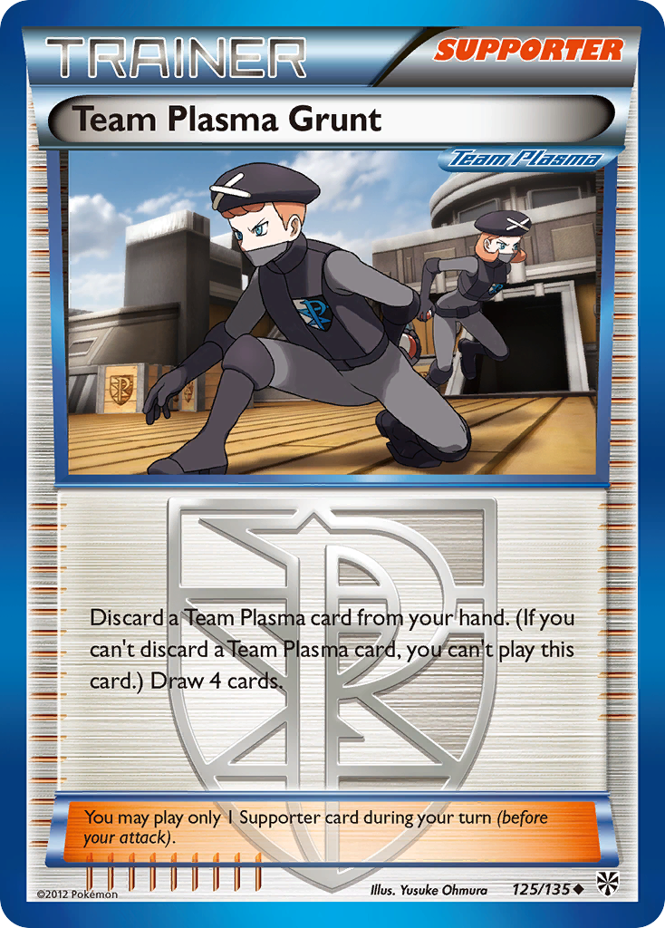 Team Plasma Grunt (125/135) [Black & White: Plasma Storm] | Gamers Paradise