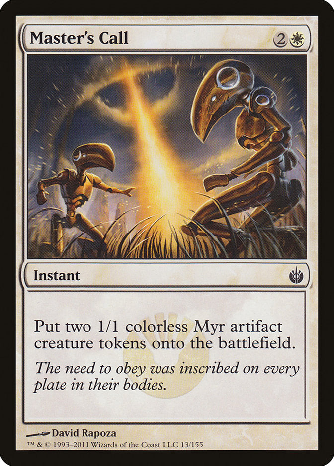 Master's Call [Mirrodin Besieged] | Gamers Paradise